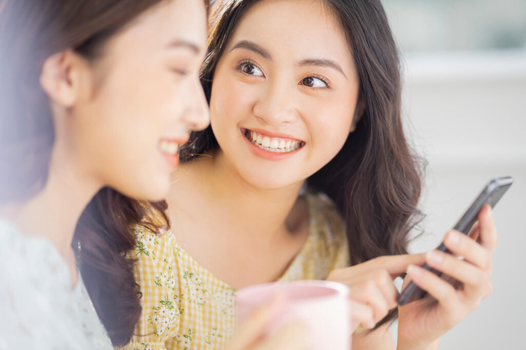 誰とでもタメ後で話す人